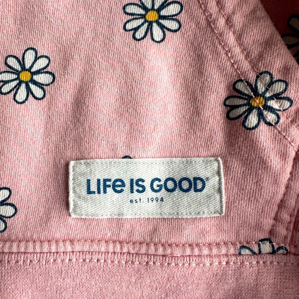 Womens size medium Peach Life Is Good Sweatshirt. Worn once.